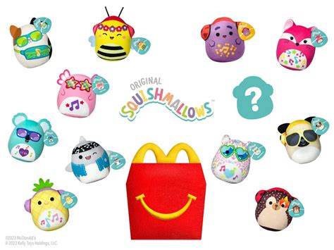 McDonald's Squishmallow Happy Meals Toys Have Arrived & They're Adorable