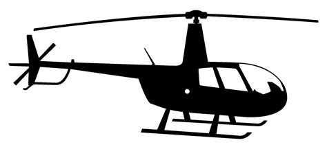 Helicopter Black And White | Free download on ClipArtMag