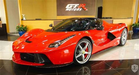 Red LaFerrari Aperta In Dubai Has A $7.3 Million Asking Price | Carscoops