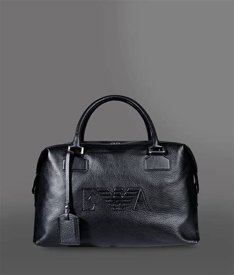 Lyst - Emporio Armani Travel Bag in Black for Men