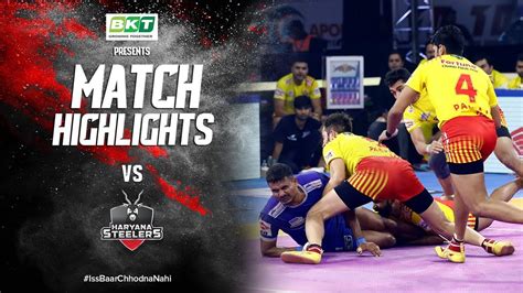 Match Highlights - Gujarat Fortune Giants v Haryana Steelers | Vivo Pro ...