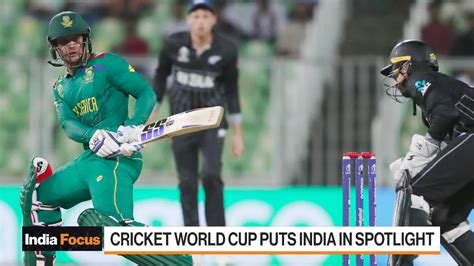 Watch Cricket World Cup Puts India in the Spotlight - Bloomberg