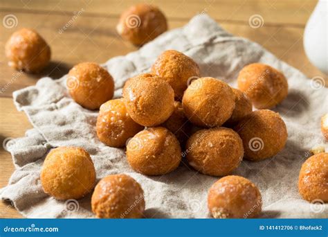 Homemade Glazed Donut Holes Stock Photo - Image of doughnut, donuts ...