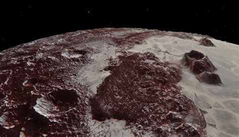 Video: Flyover of Pluto's majestic mountains and icy plains