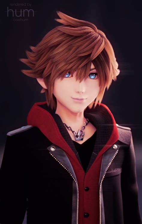 [realm of light] ~ kh4 sora render by caehum on DeviantArt