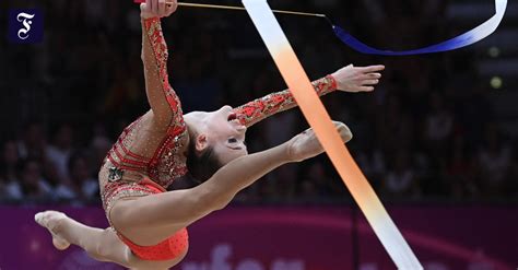 Darja Varfolomeev wins four gold medals in rhythmic gymnastics at the World Championships ...