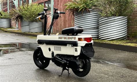 1983 Honda Motocompo - white | AdamsGarage - SODO-MOTO