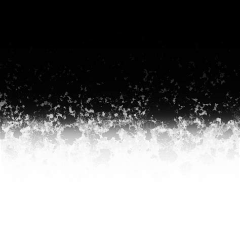 Misty Black and White Half Transition Graphic Texture Stock Illustration - Illustration of ...