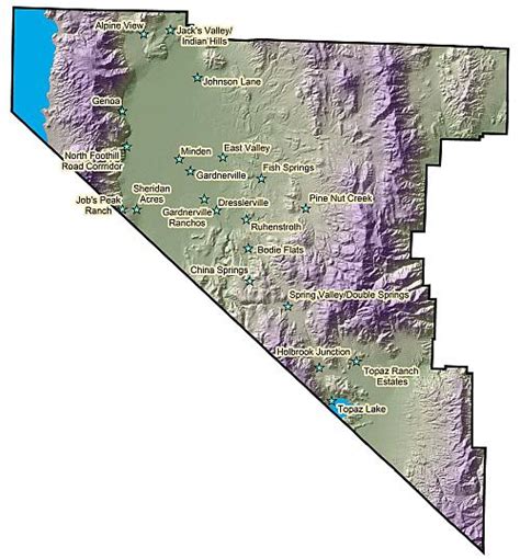 Title Page / County Map - Douglas County Fire Plan - Nevada Community ...