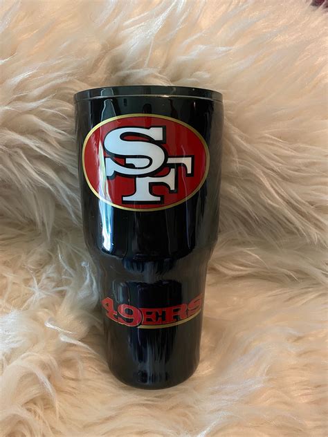 49ers Tumbler - Etsy