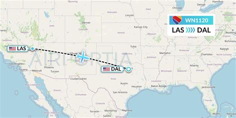 WN1120 Flight Status Southwest Airlines: Las Vegas to Dallas (SWA1120)