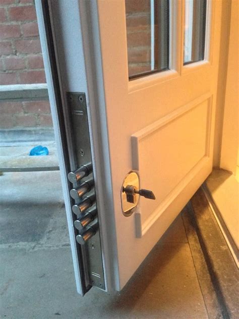 Multi-point door locking system | Diy home security, Home safety, Home ...