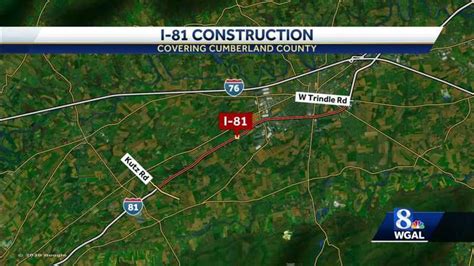 CUMBERLAND COUNTY: Construction on Interstate 81