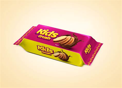 Free Tray Cookie / Biscuit Packaging Mockup PSD - Good Mockups