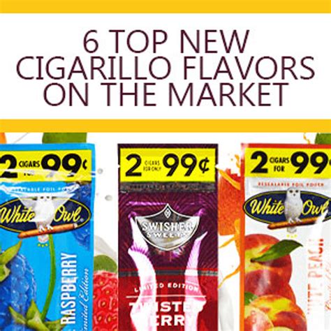 6 Top new cigarillo flavors on the market - Gotham Cigars