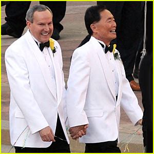 George Takei Wedding Pictures — FIRST PICS | Brad Altman, George Takei ...