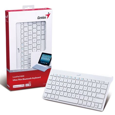 Genius LuxePad 9000 Bluetooth Wireless Mini Keyboard | LuxePad 9000 | City Center For Computers ...