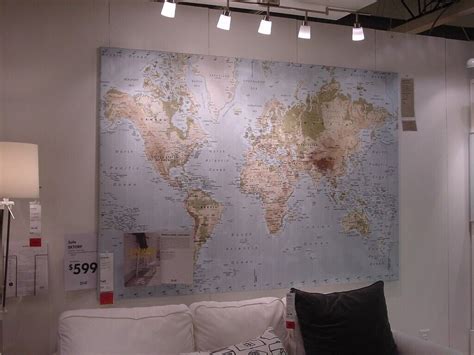 IKEA Premiar World Map - Very Large - 6'6" x 4'7" / 200cm x 140cm | in ...