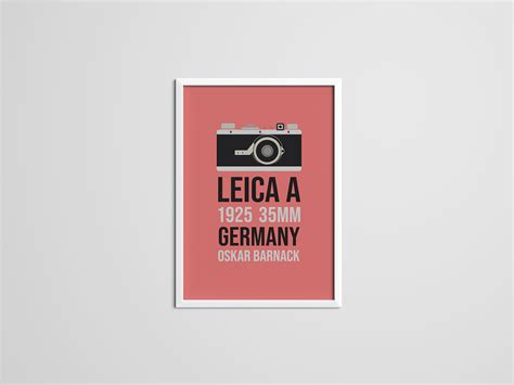 Camera Poster Series on Behance