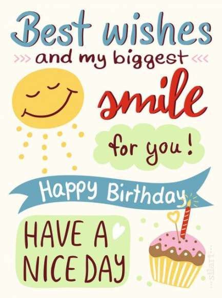 35+ Ideas Quotes Birthday Wishes Smile For 2019 | Happy birthday quotes ...