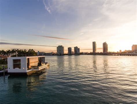 The First-Ever Arkup Sustainable Floating Home Debuts In Miami During ...