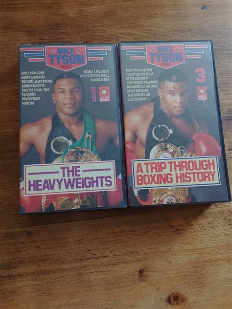 Mike Tyson VHS Documentary Bundle Vintage Boxing Videos - Etsy