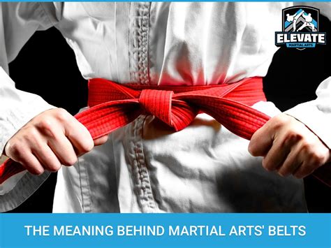 The Meaning Behind Martial Arts Belts - Elevate Martial Arts Tampa