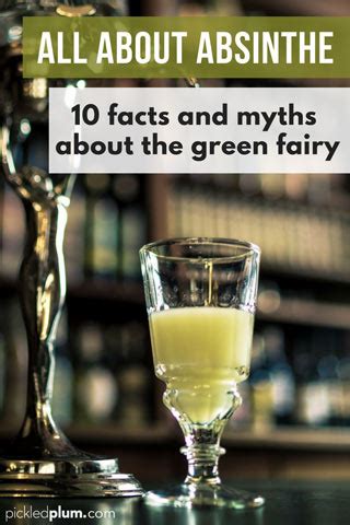 Absinthe - 10 Facts and Myths About The Green Fairy | Pickled Plum