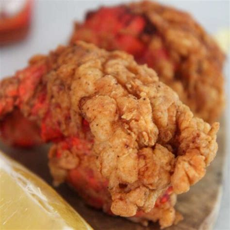 Fried Lobster Tails (With Garlic Butter Sauce) VIDEO - Cooked by Julie