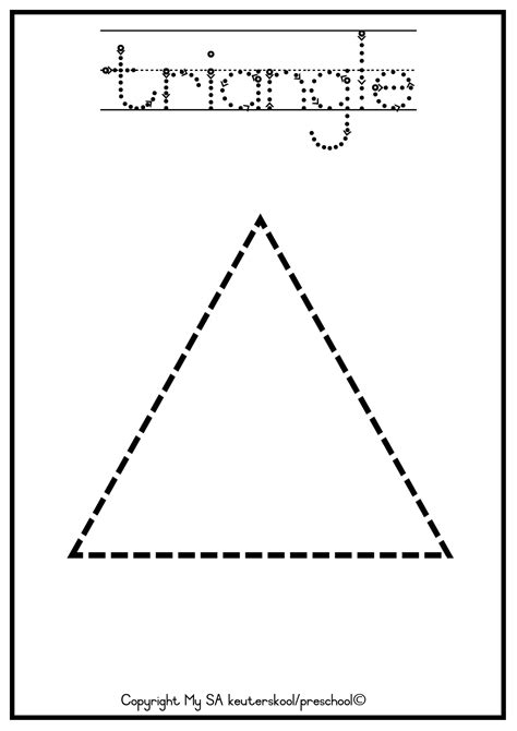 Shape worksheets 4-5years - Teacha!