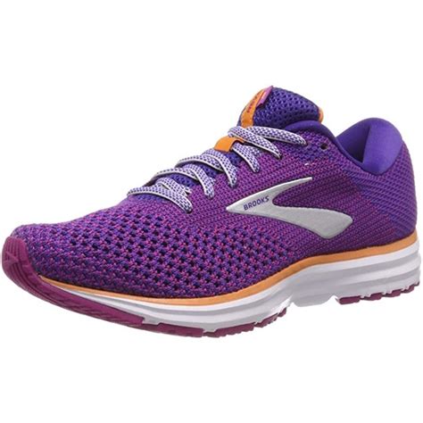 Brooks - Brooks Women's Revel 2 Running Shoe, Purple/Aster/Peach, 5.5 B ...