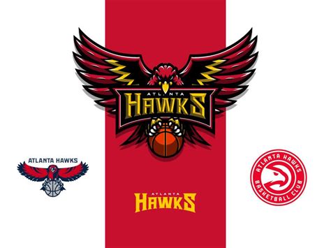 Atlanta Hawks Logo Nba - Atlanta Hawks Primary Dark Logo - National ...