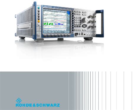 Rohde & Schwarz CMW500 Test Equipment Operation & user’s manual PDF ...