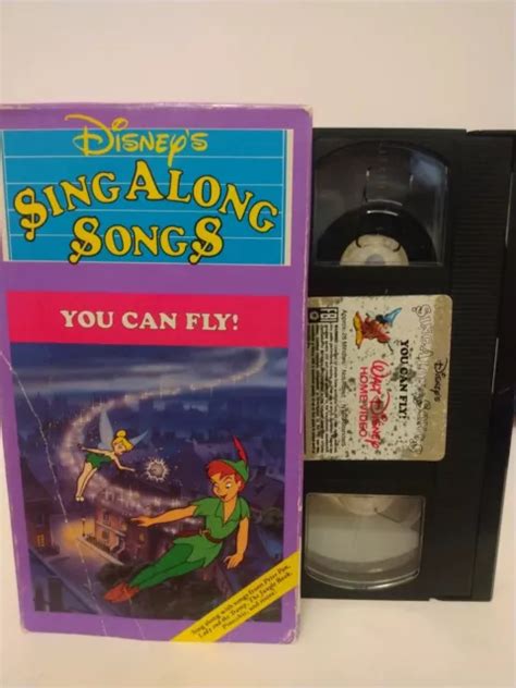 DISNEYS SING ALONG Songs - Peter Pan: You Can Fly (VHS, 1993) EUR 7,92 ...