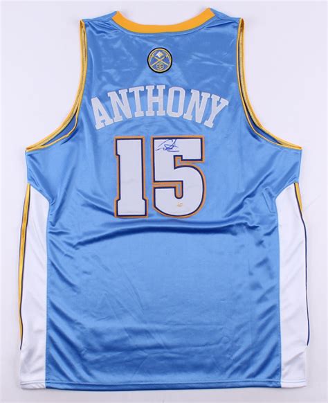 Carmelo Anthony Signed Nuggets Jersey (SGC COA) | Pristine Auction