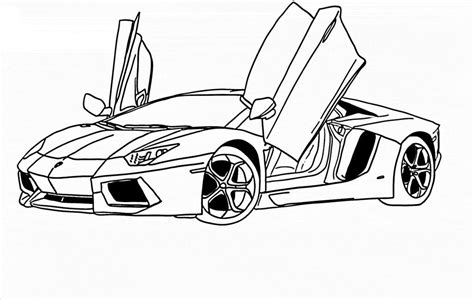 Lambo Coloring Pages at GetDrawings | Free download