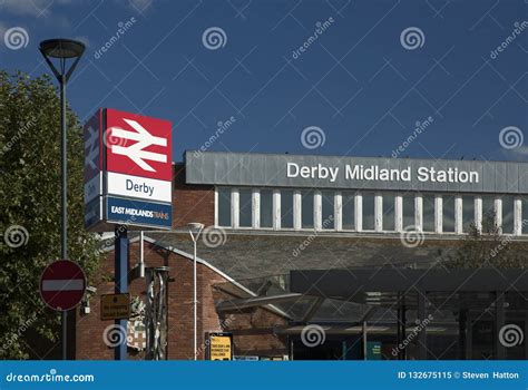 Derby Railway Station, Derby, Derbyshire, October 2018, Network ...