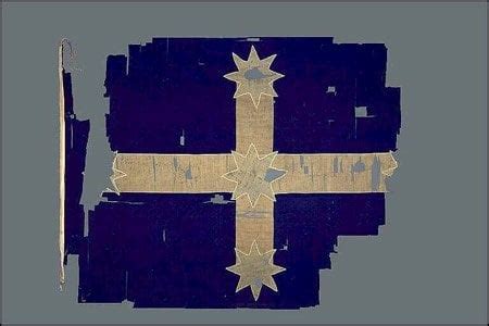 On this day in 1854 the Eureka Flag was flown for the first time, during the Eureka Stockade ...