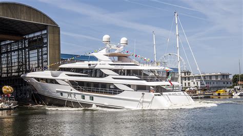 50-metre Benetti FB003 yacht Blake launched - Yacht Harbour