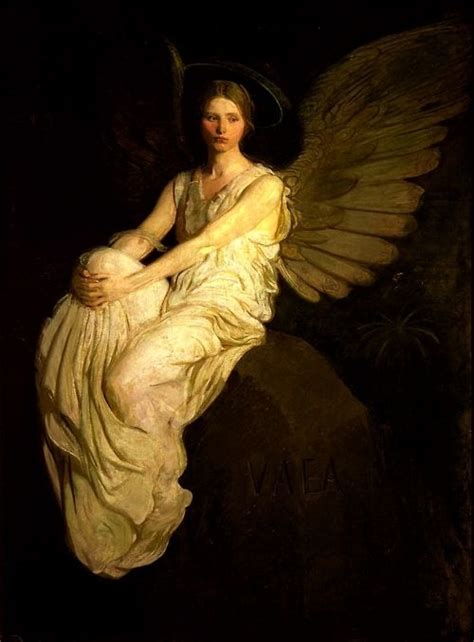 Abbott Handerson Thayer 1849 – 1921 | Angel art, I believe in angels, Rennaissance art