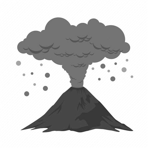 Ash, ash cloud, clouds, disaster, pollution, smoke, volcanic icon - Download on Iconfinder