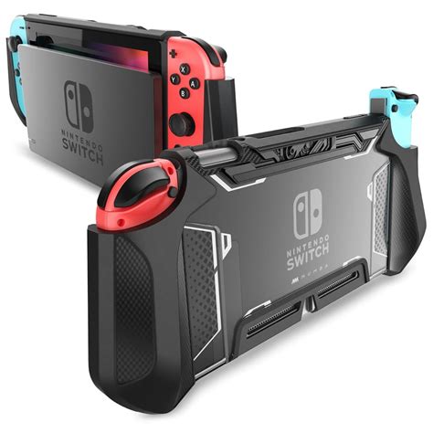 Mumba Dockable Case for Nintendo Switch - TPU Grip Protective Cover ...