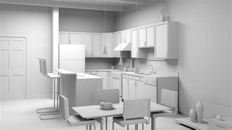 1920x1080 / 1920x1080 project, kitchen, interior, furniture, design, Style, room ...