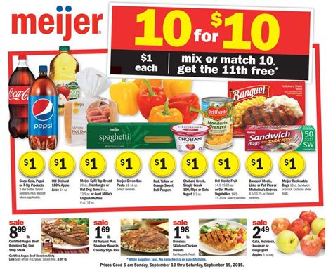 Meijer Weekly Ad Sep 13 - Sep 19 2015 - WeeklyAds2