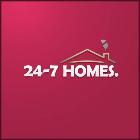 24-7 Homes logo design by ryanbdesigns on DeviantArt