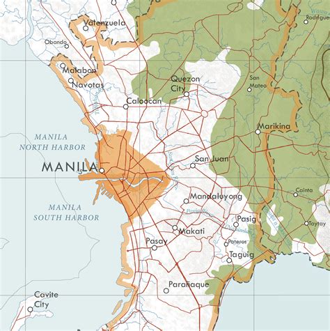 Quezon City Manila Map