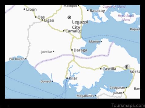 Map of Daraga, Bicol, Philippines - ToursMaps.com