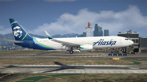 Alaska Airlines Boeing 737 Livery Pack - GTA5-Mods.com