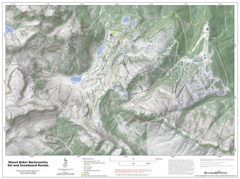 Mt Baker Backcountry Ski Routes map by Shuksan Geomatics - Avenza Maps ...