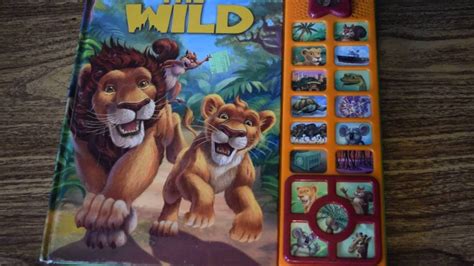 DISNEY'S THE WILD PLAY-A-SOUND STORY BOOK KIDS TOY - YouTube